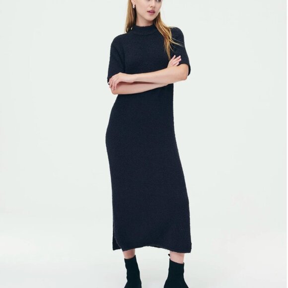 Luxe Boucle Knit Dress - Picture 1 of 5